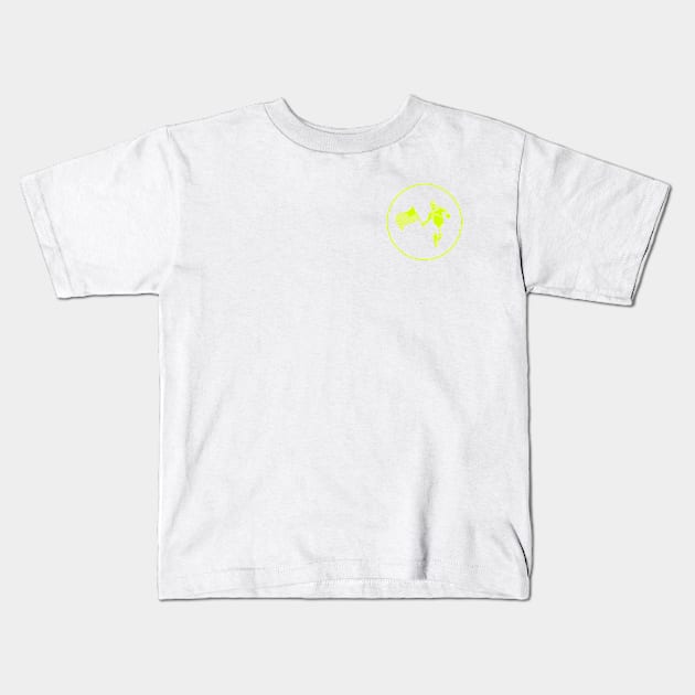 Kerosene Bill (Cypher Neon) Kids T-Shirt by KeroseneBill